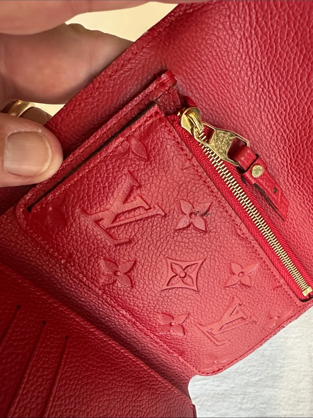 Authentic Louis Vuitton Victorine Wallet.